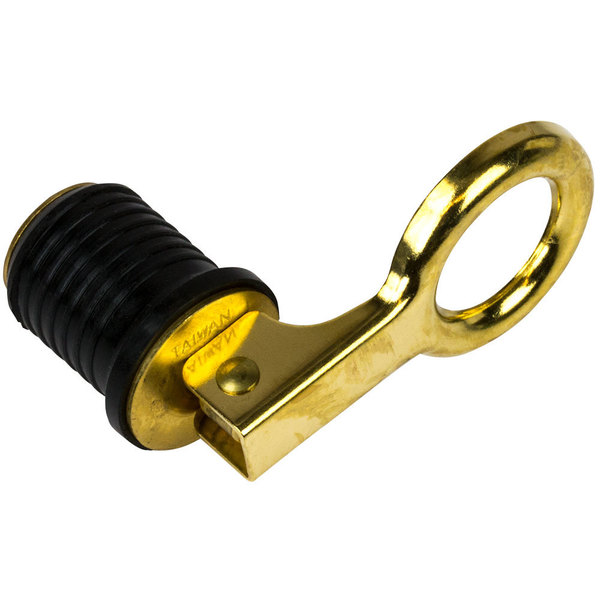 Sea-Dog Brass Snap Handle Drain Plug - 1-1/4" 520072-1